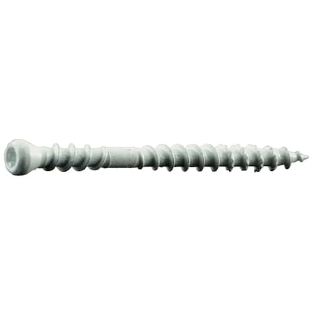 Saberdrive Deck Screw, #8 x 2 in, Steel, Trim Head, Torx Drive, 176 PK 52504